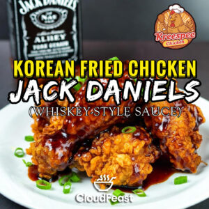 KOREAN FRIED CHICKEN JACK DANIELS  (Good for 5 Persons)