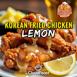KOREAN FRIED CHICKEN LEMON  (Good for 5 Persons)