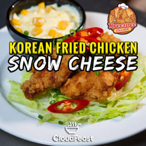 KOREAN FRIED CHICKEN Snow Cheese  (Good for 5 Persons)