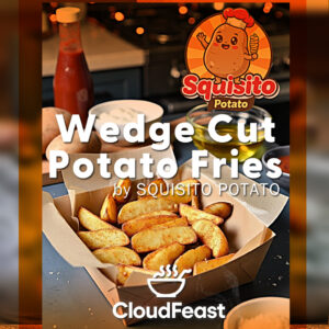 Wedge Cut Potato  (Good for 5 Persons)